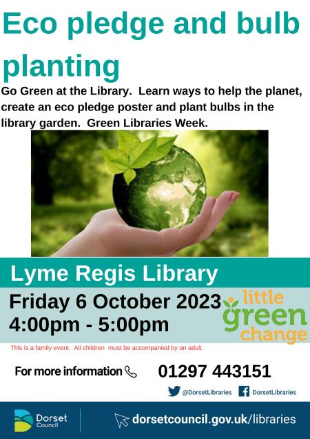 Eco Pledge and Bulb planting